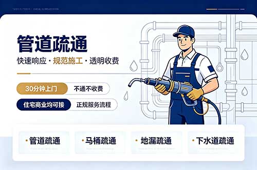 仁寿管道疏通