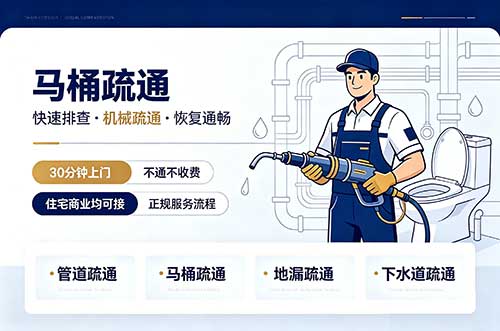 仁寿马桶疏通