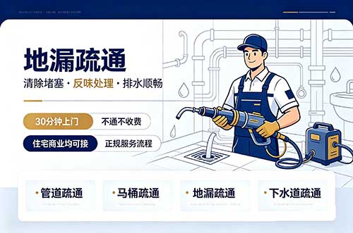 仁寿地漏疏通