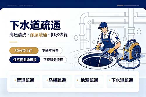 仁寿下水道疏通