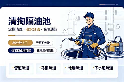 仁寿清掏隔油池